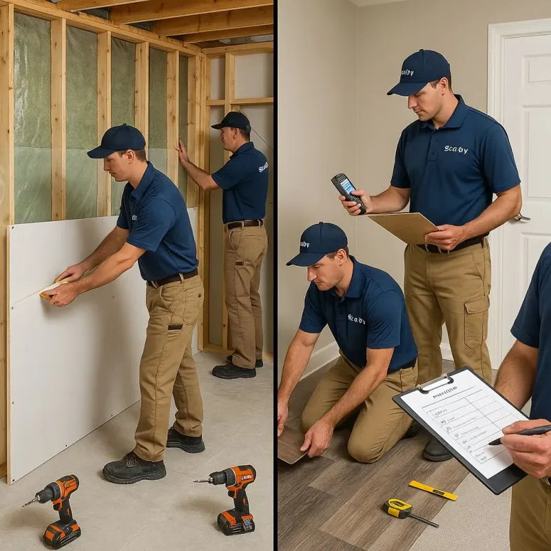 Repairs and Reconstruction process in Newcastle, WA